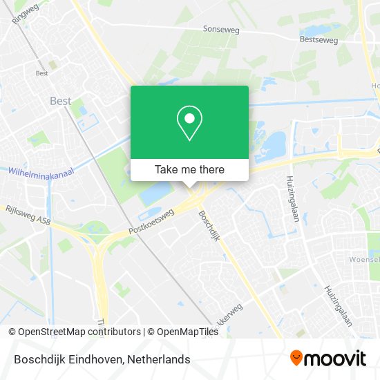 Boschdijk Eindhoven Karte