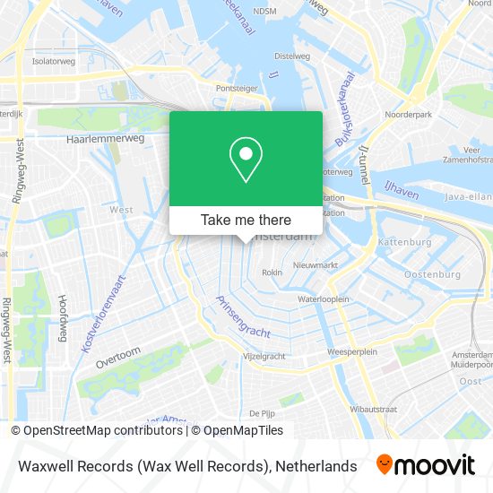 Waxwell Records (Wax Well Records) Karte