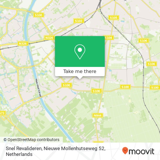 Snel Revalideren, Nieuwe Mollenhutseweg 52 map