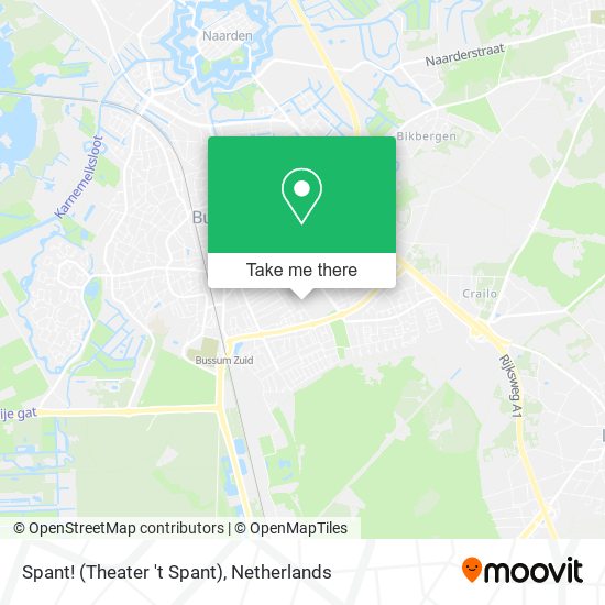 Spant! (Theater 't Spant) map