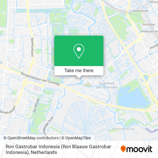 Ron Gastrobar Indonesia Karte
