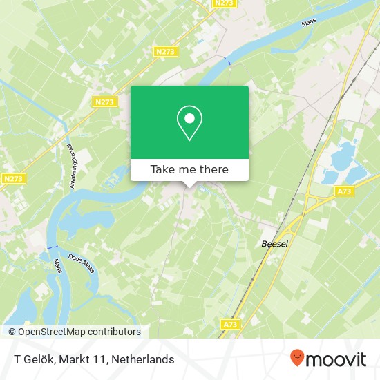 T Gelök, Markt 11 map