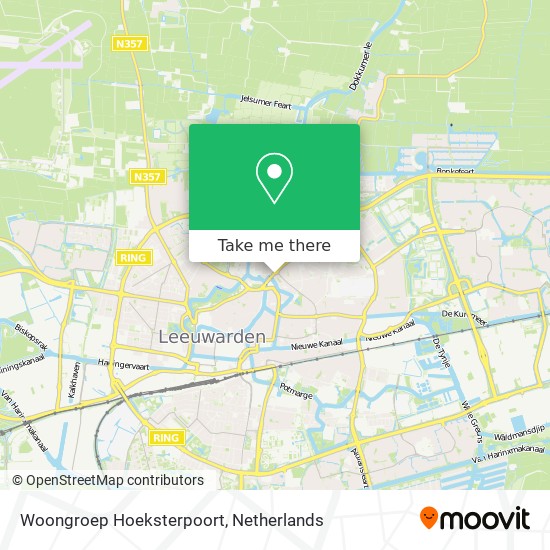 Woongroep Hoeksterpoort map