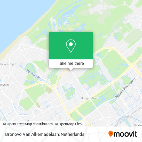 Bronovo Van Alkemadelaan map