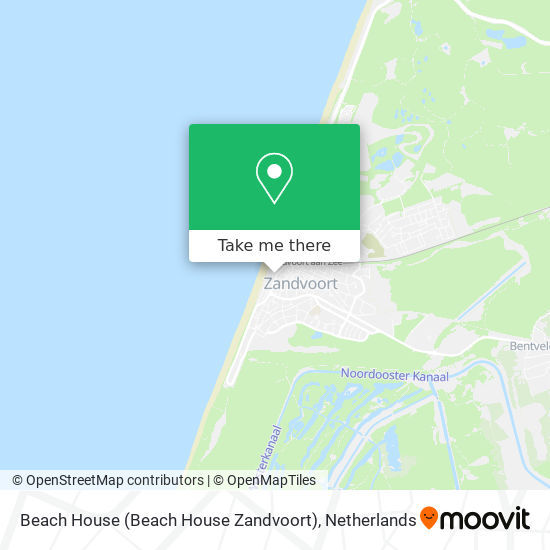 Beach House (Beach House Zandvoort) Karte