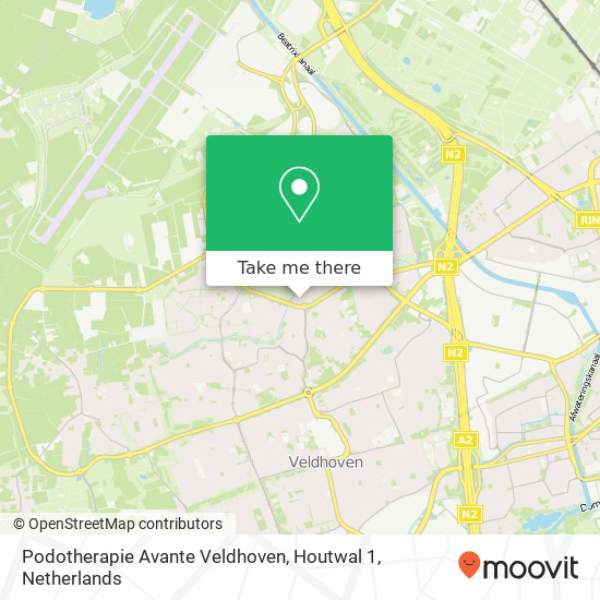 Podotherapie Avante Veldhoven, Houtwal 1 map