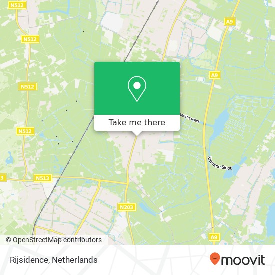 Rijsidence map