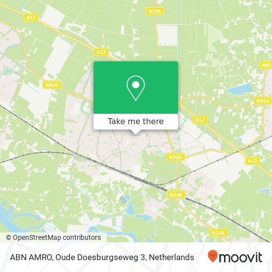 ABN AMRO, Oude Doesburgseweg 3 map