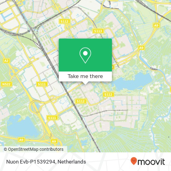 Nuon Evb-P1539294 map