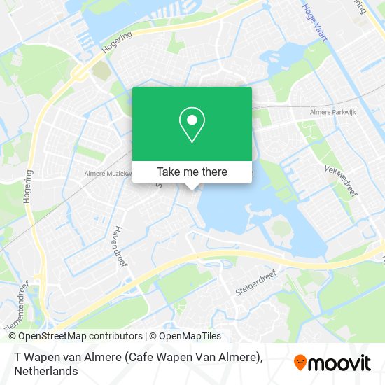 T Wapen van Almere (Cafe Wapen Van Almere) map