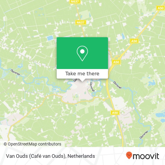 Van Ouds (Café van Ouds) map