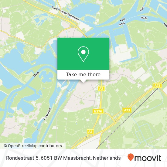 Rondestraat 5, 6051 BW Maasbracht map