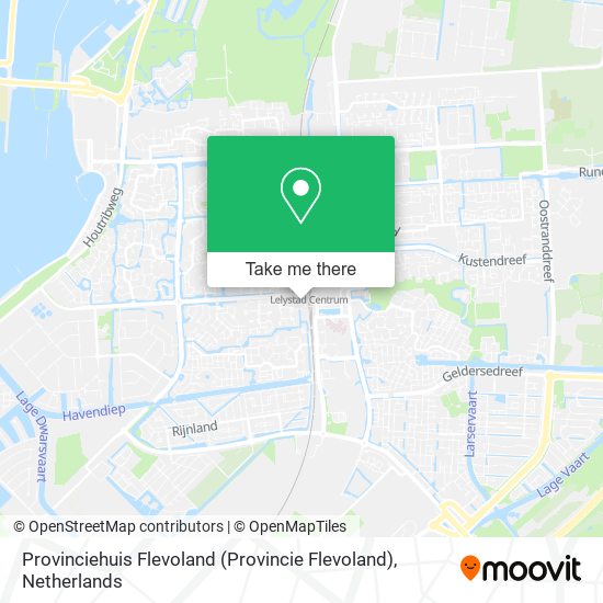 Provinciehuis Flevoland (Provincie Flevoland) map