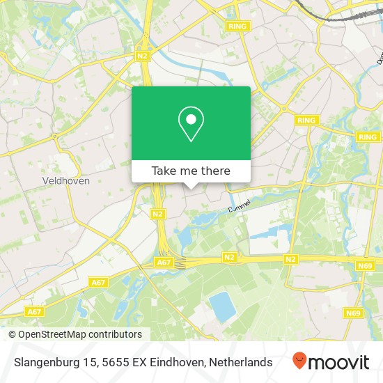 Slangenburg 15, 5655 EX Eindhoven map