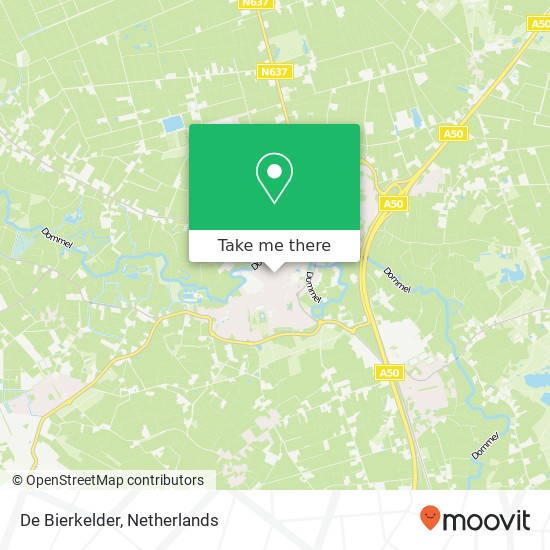 De Bierkelder map