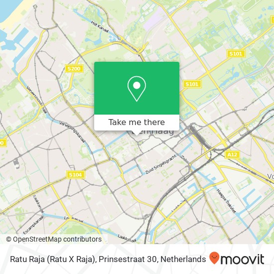 Ratu Raja (Ratu X Raja), Prinsestraat 30 map