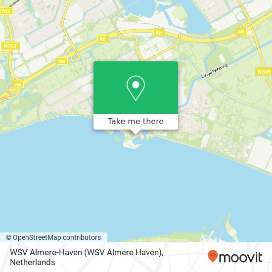 WSV Almere-Haven map