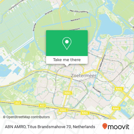 ABN AMRO, Titus Brandsmahove 70 map