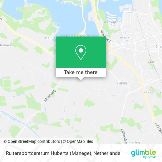 Ruitersportcentrum Huberts (Manege) map