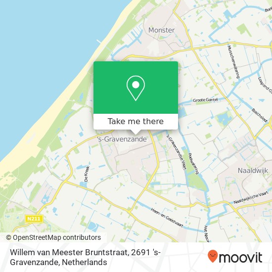 Willem van Meester Bruntstraat, 2691 's-Gravenzande map