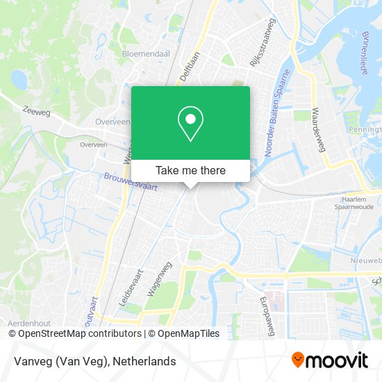 Vanveg (Van Veg) map