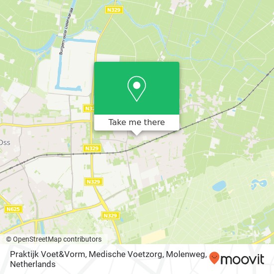 Praktijk Voet&Vorm, Medische Voetzorg, Molenweg map