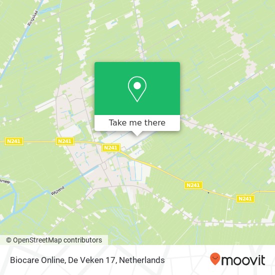 Biocare Online, De Veken 17 Karte