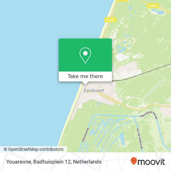 Youareone, Badhuisplein 12 map