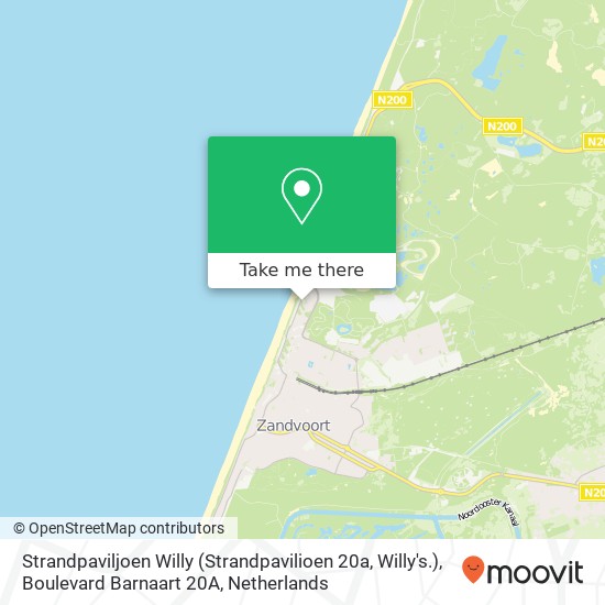 Strandpaviljoen Willy (Strandpavilioen 20a, Willy's.), Boulevard Barnaart 20A map