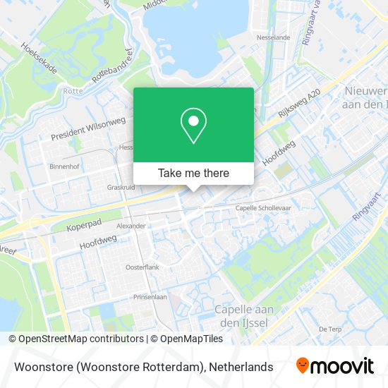 Woonstore (Woonstore Rotterdam) map