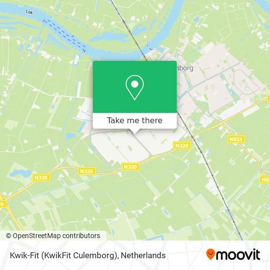 Kwik-Fit (KwikFit Culemborg) map