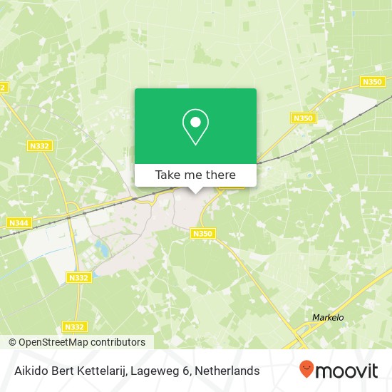 Aikido Bert Kettelarij, Lageweg 6 map