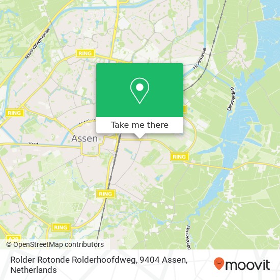 Rolder Rotonde Rolderhoofdweg, 9404 Assen Karte