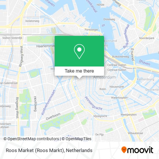 Roos Market (Roos Markt) Karte