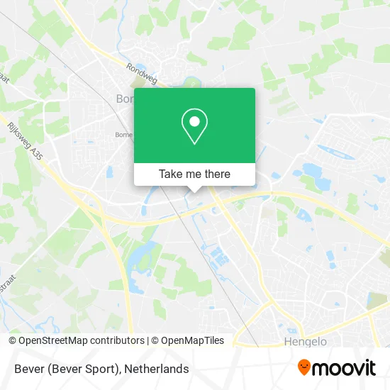 Bever (Bever Sport) map