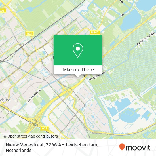 Nieuw Venestraat, 2266 AH Leidschendam map