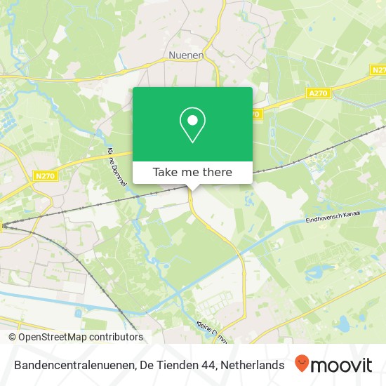 Bandencentralenuenen, De Tienden 44 map