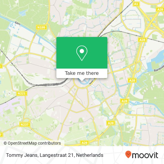 Tommy Jeans, Langestraat 21 map