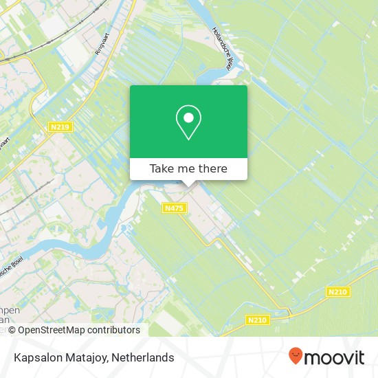 Kapsalon Matajoy map