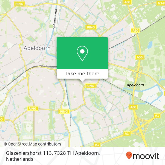 Glazeniershorst 113, 7328 TH Apeldoorn map