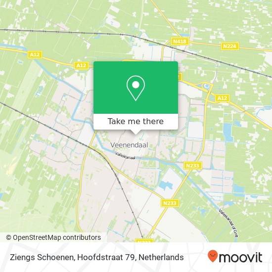 Ziengs Schoenen, Hoofdstraat 79 map