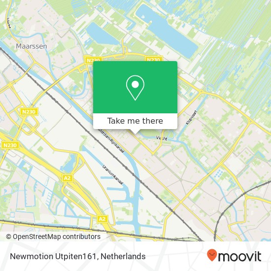Newmotion Utpiten161 map