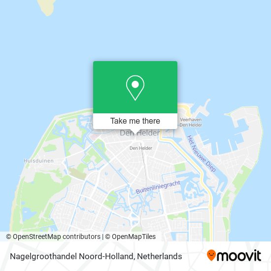 Nagelgroothandel Noord-Holland Karte