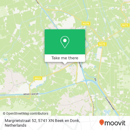 Margrietstraat 52, 5741 XN Beek en Donk Karte