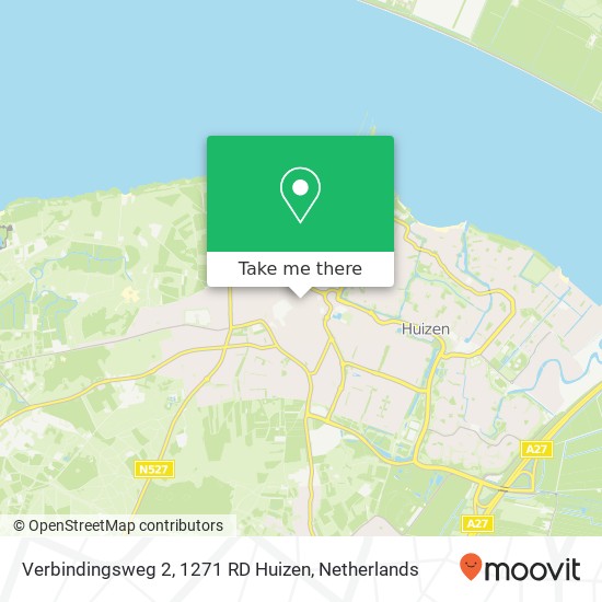 Verbindingsweg 2, 1271 RD Huizen map