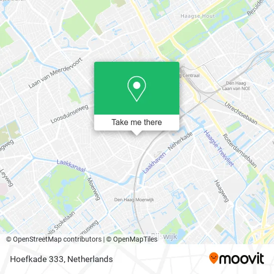 Hoefkade 333 map