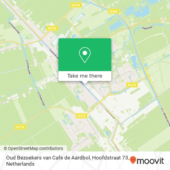 Oud Bezoekers van Cafe de Aardbol, Hoofdstraat 73 map