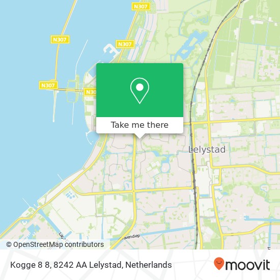 Kogge 8 8, 8242 AA Lelystad map
