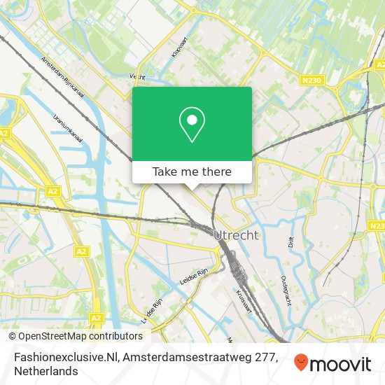 Fashionexclusive.Nl, Amsterdamsestraatweg 277 map