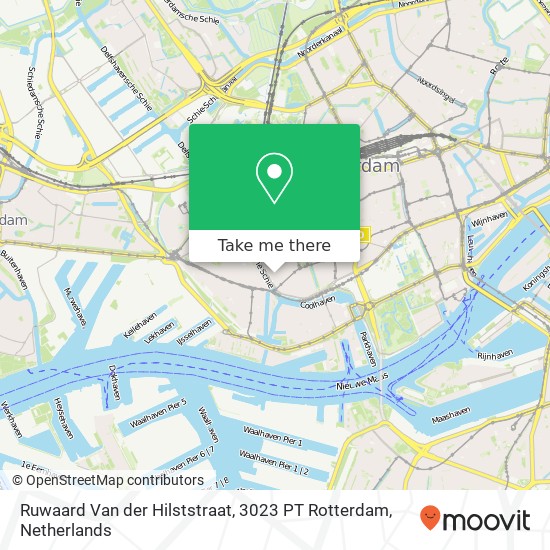 Ruwaard Van der Hilststraat, 3023 PT Rotterdam Karte